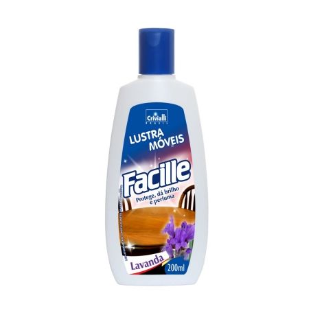 Lustra Móveis Facille Lavanda Embalagem 200ML