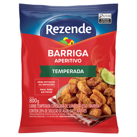 BARRIGA APERITIVO REZENDE TEMP CONG 800G