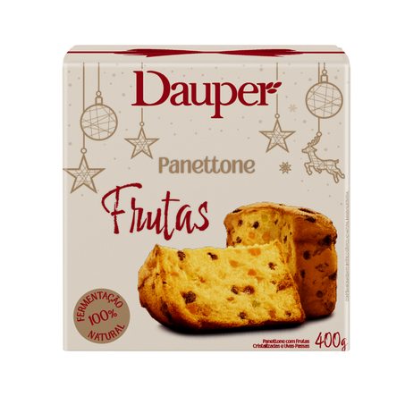 Panetone dauper de frutas 400g