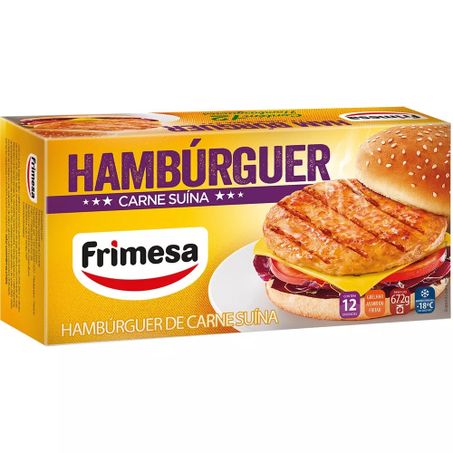 Hamburguer Frimesa 672g Suino