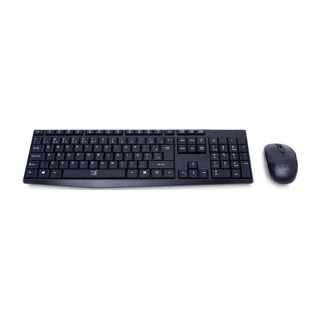 TECLADO E MOUSE S/ FIO 60000070 PRETO MAXPRINT