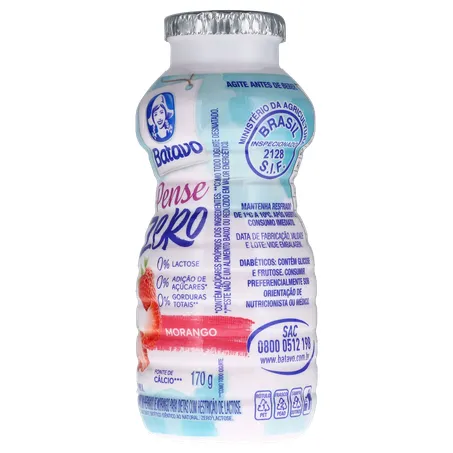 BEBIDA PENSE ZERO MORANGO BATAVO 170G 360-4
