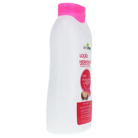 Loção hidratante denomax rosa mosqueta argan 470g 360-30