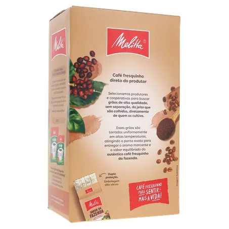 CAFÉ PÓ MELITTA SABOR FAZENDA 500G 360-16