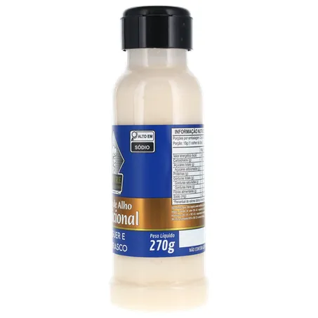 Molho mestre churrasq alho tradici 270ml 360-7