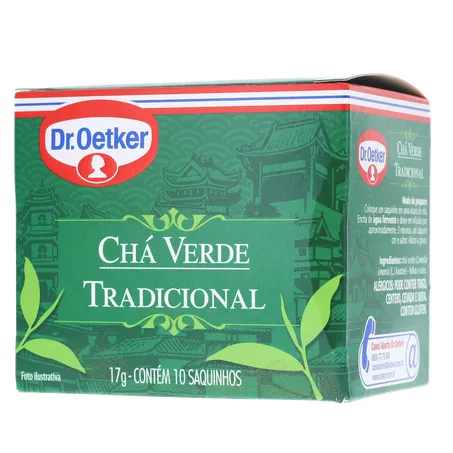 CHÁ DR OETKER VERDE TRADICIONAL SAQUINHO 10UN 360-2