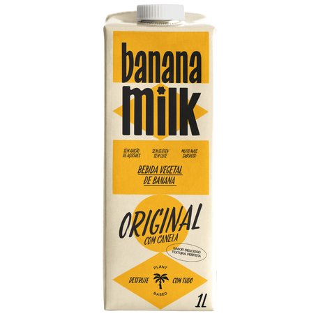 BEBIDA VEGETAL ORIGINAL 1L - BANANA MILK