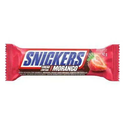 Chocolate morango snickers 42g