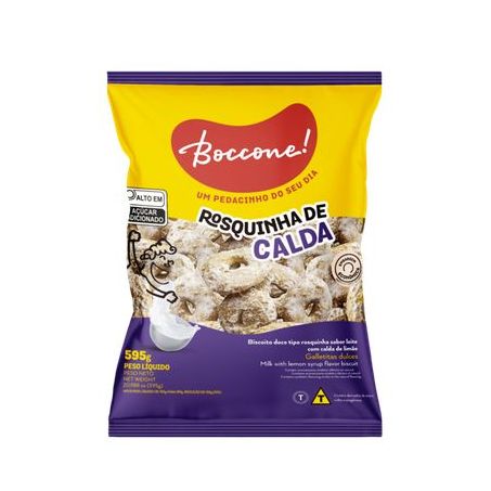 Biscoito boccone rosquinha de calda 595g