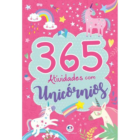 Livro 365 Atividades De Unicornios 