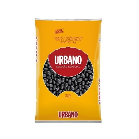 FEIJÃO PRETO URBANO 1KG