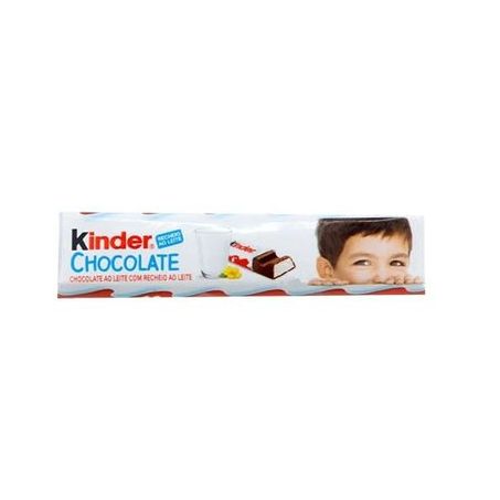 Chocolate kinder ao leite pacote 12,5g