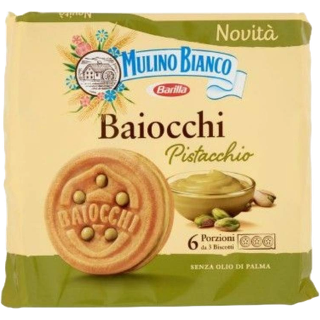 BISCOITO BARILA MULINO BIANCO COM PISTACHE 168G