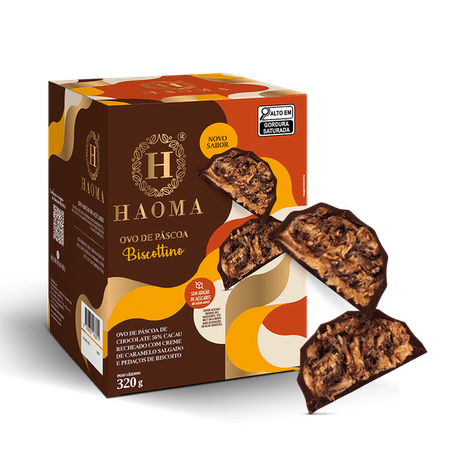 Ovo de Páscoa Biscottino 320g