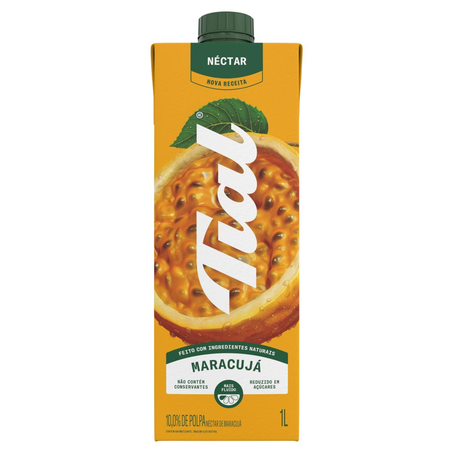 Suco Tial 1 Litro - Maracujá - TP