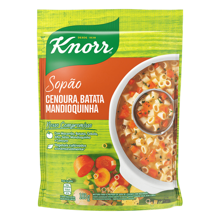 Sopao knorr cenoura, batata e mandioquinha 183g