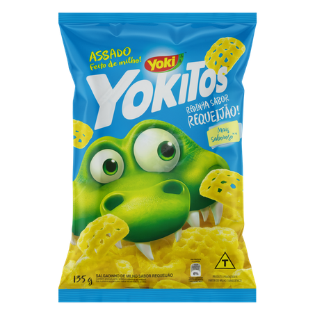 Salgadinho Yokitos Redinha Queijo Pacote 135G