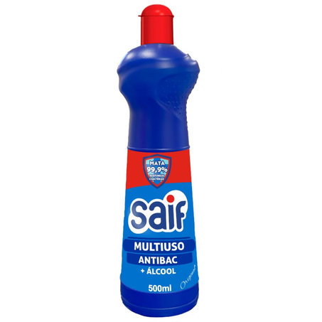 Limpador saif multiuso antibactericida original squeeze 500ml