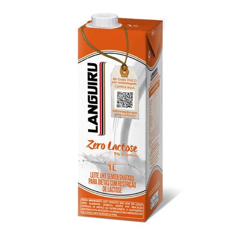 LEITE ZERO LACTOSE LANGUIRU 1L SEMI