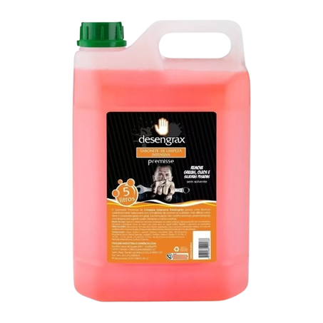 SABONETE LÍQUIDO DESENGRAXANTE DESENGRAX 5L PREMISSE