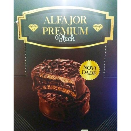 Alfajor premium black 40g