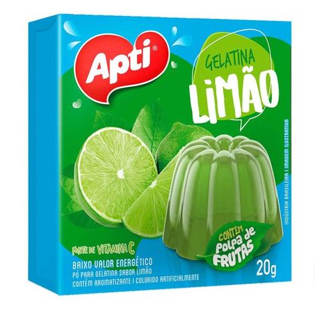 GELATINA APTI 20G LIMAO CX 36.0