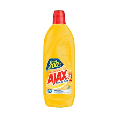 Limpador Diluível Ajax Festa Das Flores Oferta 1000ML