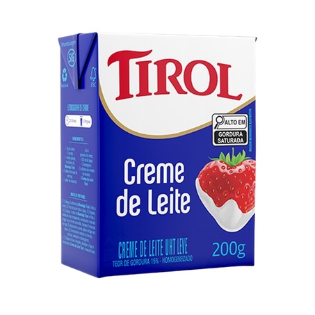 Creme de leite tirol tp 200g
