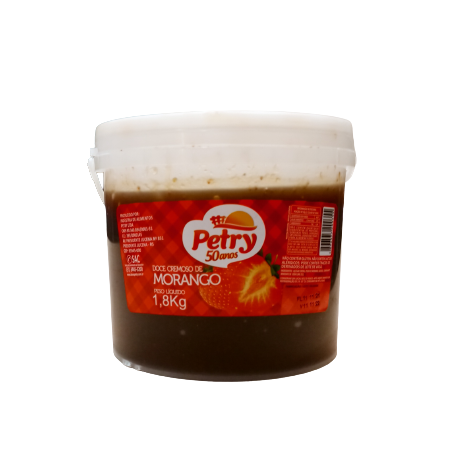 DOCE DE FRUTA PETRY MORANGO 1.8 KG