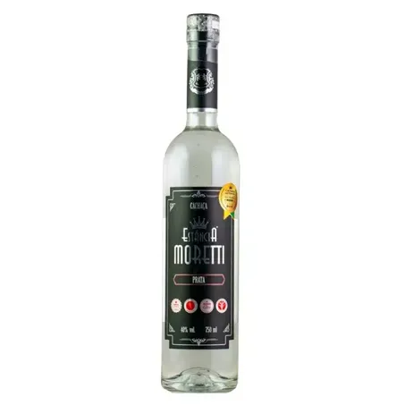 Cachaca Moretti 750ml Prata 