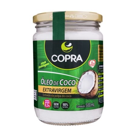 OLEO DE COCO COPRA  EXTRA VIRGEN 500ML