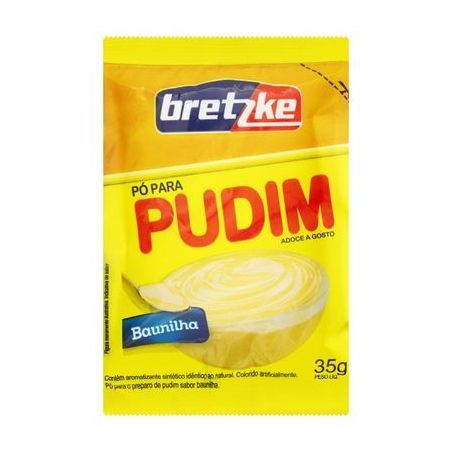 Pudim de baunilha bretzke 35g