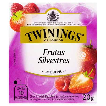 Twinings Chá Frutas Silvestres 20G 10 Sachês