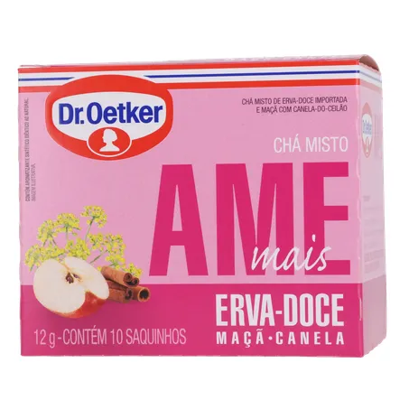CHÁ DR. OETKER AME MAIS C/10 UNIDADES 360-1