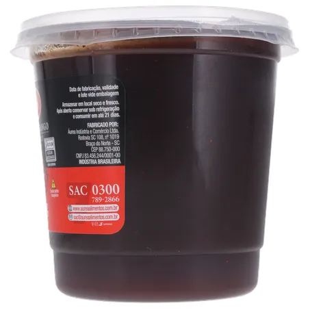 Doce de fruta aurea morango e maça pote 1.01kg 360-1