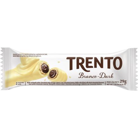 Chocolate Peccin 29g Trento Branco