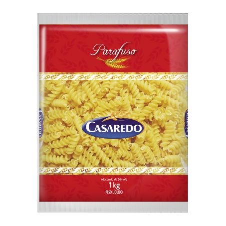 MACARRAO CASAREDO PARAFUSO 1KG 100035