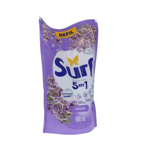 Lava Roupas Líquido Surf Lavanda Refil 900ml 360-33