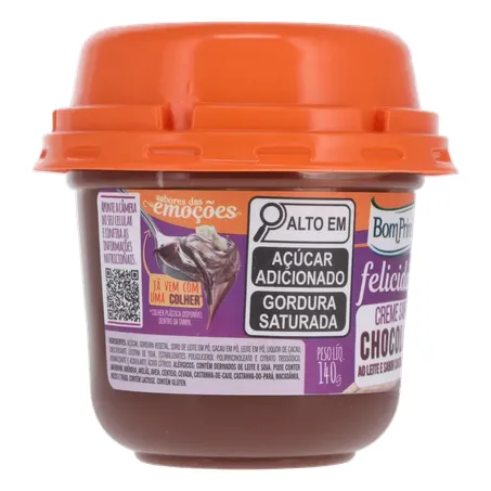 Creme choc bom principio bco-preto 160g 360-29