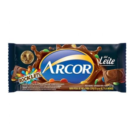 Chocolate arcor rocklets 80g