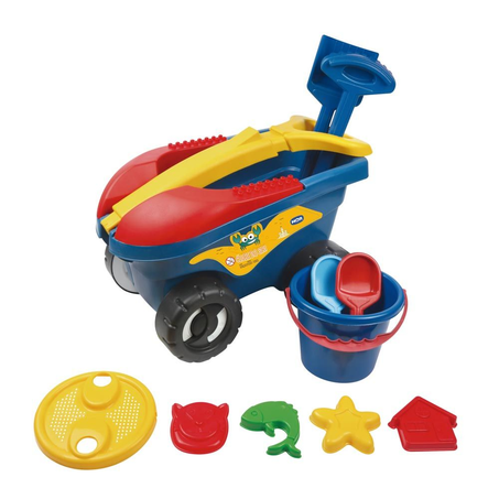 BRINQUEDO CARGO MOR C/ACESSORIOS 11PCS MENINOS