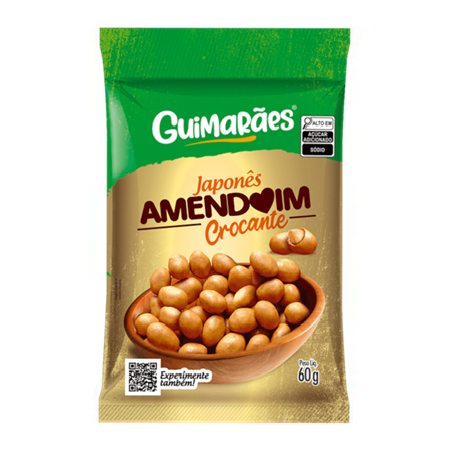 AMENDOIM JAPONÊS GUIMARÃES 60G
