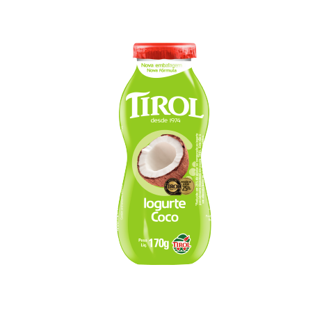 Iogurte tirol coco 170g