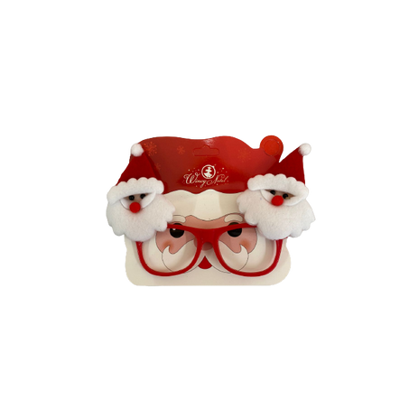 ENFEITE NATAL MASTER OCULOS NATALINO VERMELHO     