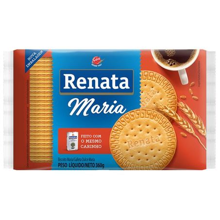 Biscoito renata 360g maria