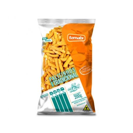 Salgadinho palitinhos temabi 130g tradic