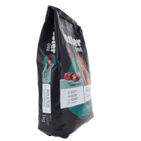 ALIMENTO PARA CÃO FOSTER ONE RAÇAS PEQUENAS CARNE E ARROZ PACOTE 1KG 360-29