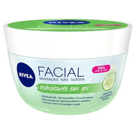 Hidratante Facial Nivea em Gel Nutrição Intensa Pote 100gr