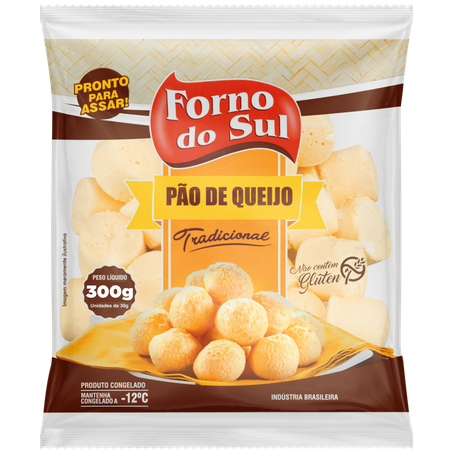 PãO QUEIJO FORNO do SUL Pacote 300 G
