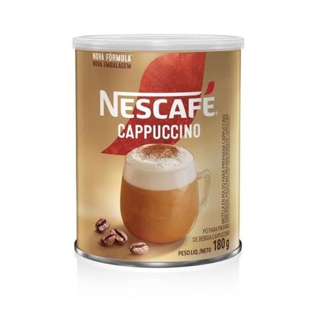 Nescafe cappuccino tradicional lata 180g